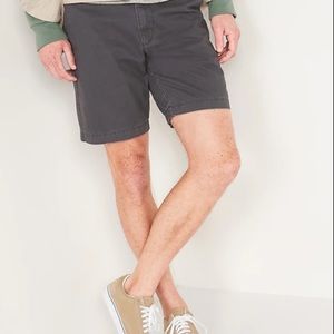 NWT! Old Navy Lived-In Straight Dark Grey Shorts